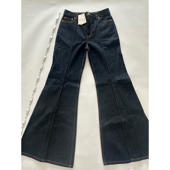 NEW Zimmermann Illustration Flare Jean Women's Size 30 W MSRP $595 - Picture 2 of 15